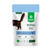 Nature's Protection Prime Weight Control Adult Cats All Breeds With Chicken Salmon And Tuna вологий корм для дорослих котів усіх порід з куркою лососем і тунцем 85 г (арт NPPR47917)