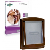 PetSafe Staywell Original дверца для собак крупных пород до 45 кг 456 х 386 мм, коричневая (арт 775)