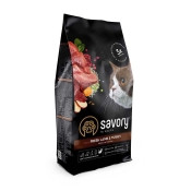 Savory Sensitive Lamb & Turkey сухий корм для кішок з чутливим травленням 2 кг (арт 30082)