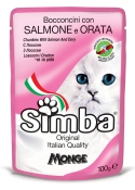 Simba Cat Wet Salmon & Dory вологий корм для котів 100 г (арт 8009470009379)