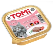 TOMi Cat Shrimps консерва для котів, паштет з креветками 100 г (арт 320068)