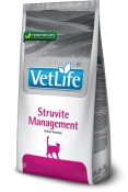Farmina Vet Life Natural Diet Cat Management Struvite сухой лечебный корм для котов 0.4 кг (арт 163592)